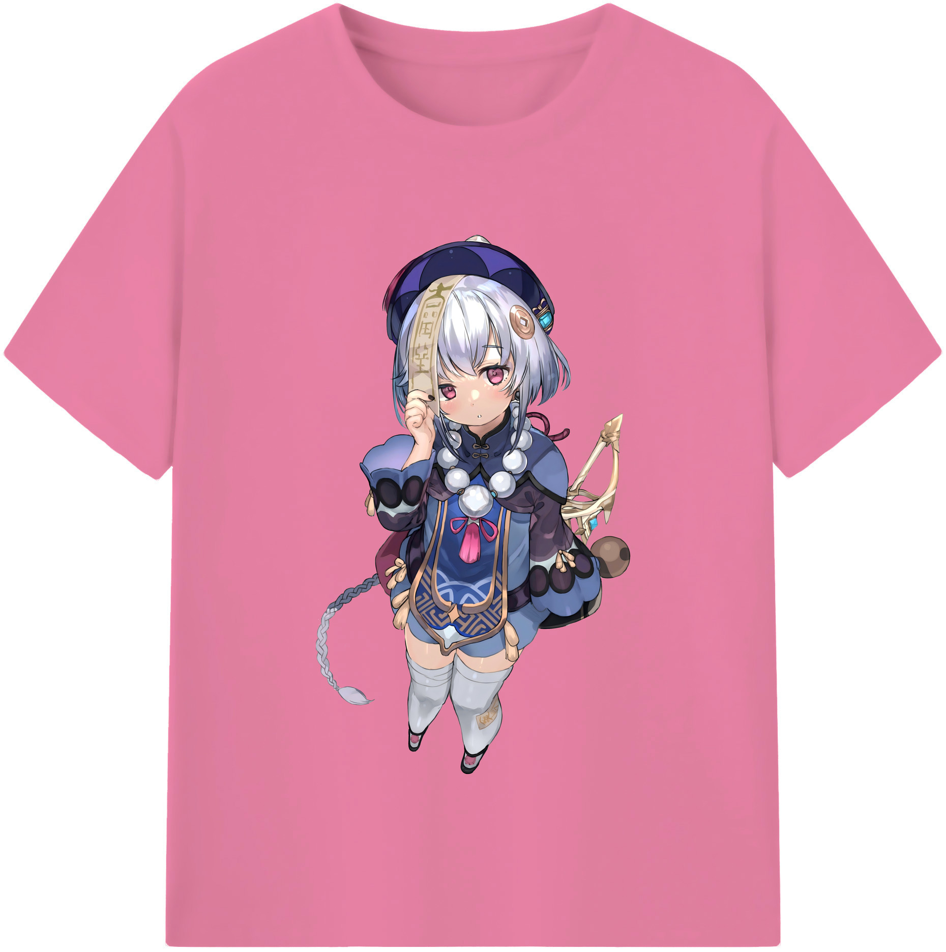 げんし神 七七 なな  genshin Nana 綿100％半袖Tシャツ（フロントプリント）